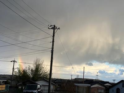 今朝の空